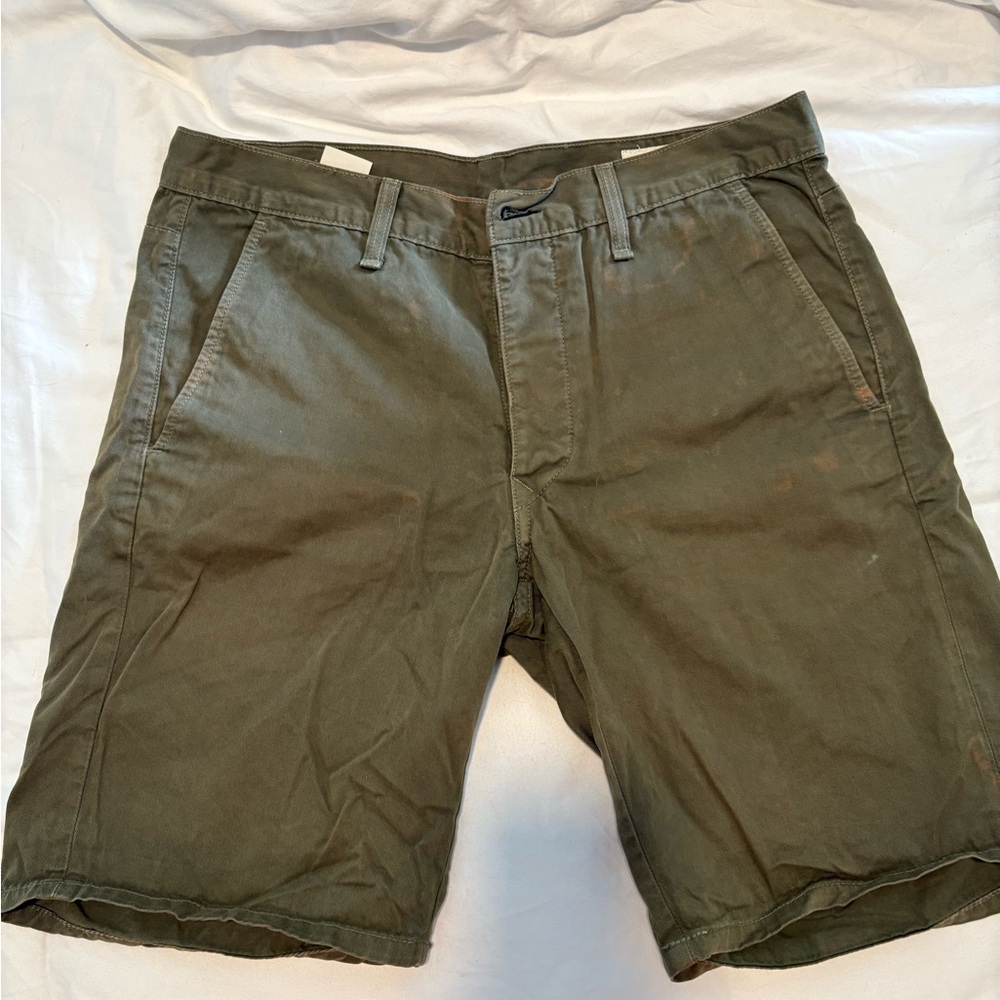 Men's Olive Green Shorts